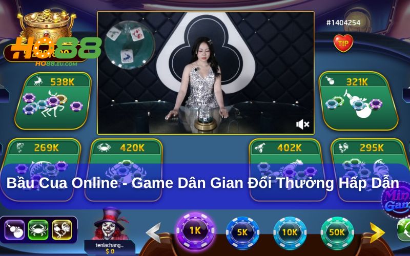 Bầu Cua online được nâng cấp bằng đồ họa sống động Bầu Cua online được nâng cấp bằng đồ họa sống động