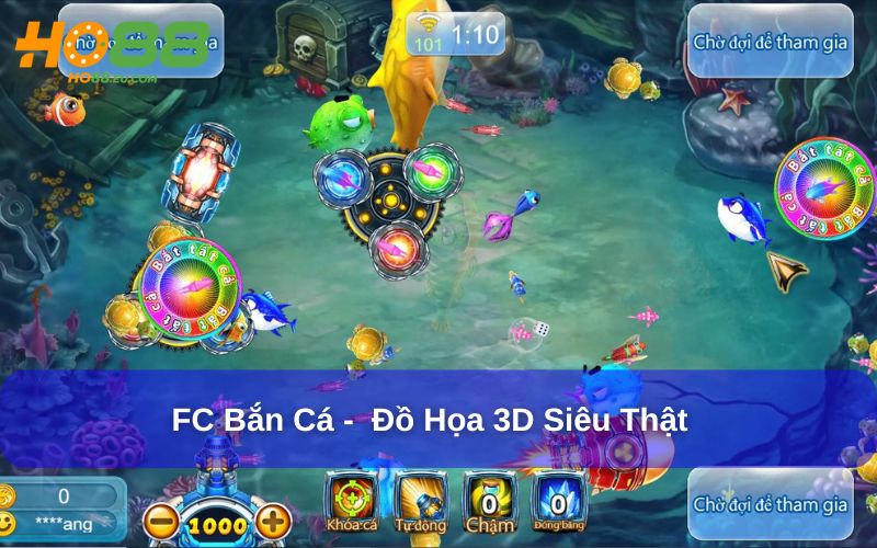 FC Bắn Cá được thiết kế giao diện đẹp mắt FC Bắn Cá được thiết kế giao diện đẹp mắt