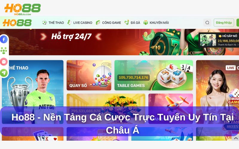 Ho88 - nền tảng cá cược trực tuyến uy tín tại Châu Á Ho88 - nền tảng cá cược trực tuyến uy tín tại Châu Á