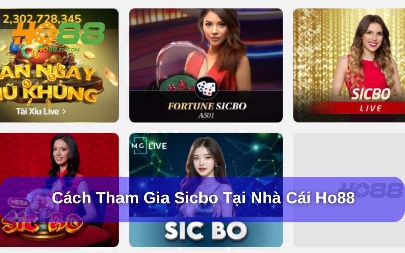 SicBo là game chơi hot hit tại Ho88 SicBo là game chơi hot hit tại Ho88